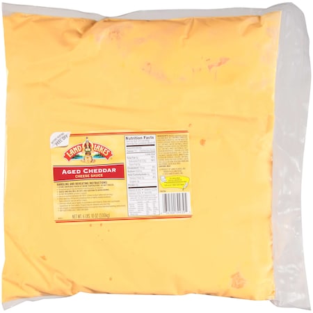 Land O Lakes Aged Cheddar Cheese Sauce 160 Oz. Pouch, PK6